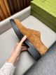 Gucci Man Brown Calfskin Business Leather Shoes 042877 (8)_th.jpg